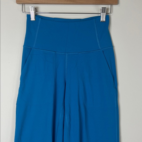 lululemon athletica Teal Wide Leg Pants - Picture 3 of 9